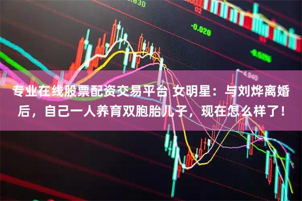 专业在线股票配资交易平台 女明星：与刘烨离婚后，自己一人养育双胞胎儿子，现在怎么样了！
